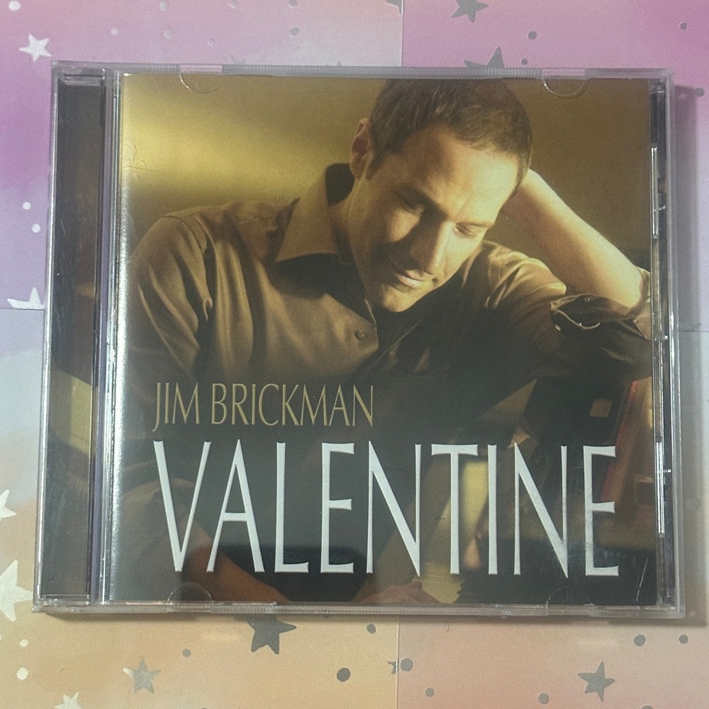 Jim Brickman Valentine CD 2007 SLG Music Piano Romantic Lady Antebellum SLG17670